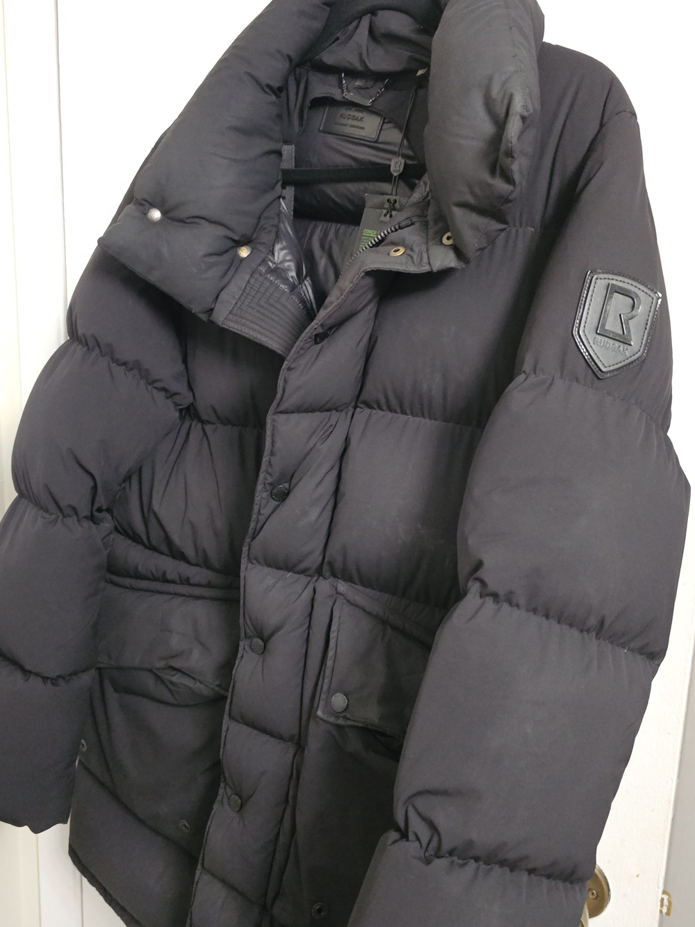 Rudsak Men's Black Quilted Down Puffer Jacket